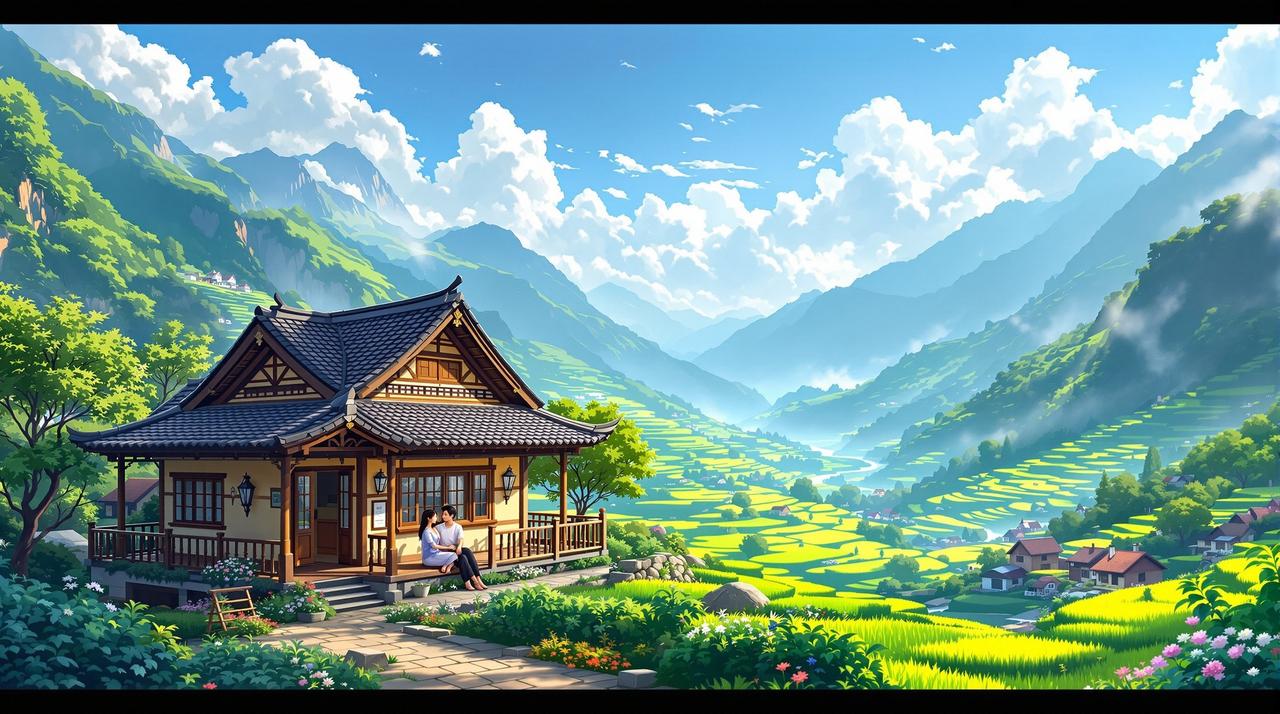 漫剧工场官网入口客户案例 - 旅游宣传动画《山居岁月》—— 乡村旅游振兴项目